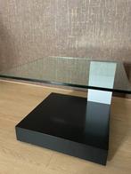Rolf Benz 8590 bijzettafel, Huis en Inrichting, Ophalen, Glas, Minder dan 55 cm, 45 tot 60 cm