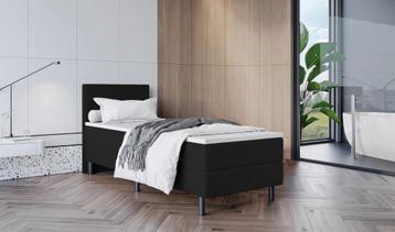 Boxspring bed 1 persoons 90x200 NU. €210,- NIEUW GELEVERD!  beschikbaar voor biedingen