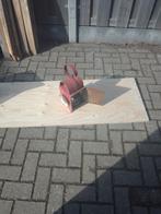 oude waarschuwing lantaarn voor peterolie, Huis en Inrichting, Ophalen, Gebruikt, Klasiek