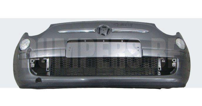 Bumper	Fiat 500 07-15 735426888  Voorbumper KJ10608, Auto-onderdelen, Carrosserie en Plaatwerk, Bumper, Voor, Gebruikt, 6 maanden garantie