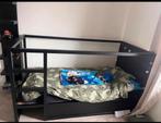 Eenpersoonsbed IKEA zwart met lattenbodem, Kinderen en Baby's, Kinderkamer | Stapelbedden en Hoogslapers, Ophalen of Verzenden