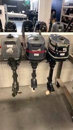 Yamaha / Mercury 4/5 pk 2T kort en lang aanwezig, Benzine, Buitenboordmotor, Ophalen of Verzenden, Minder dan 5 pk