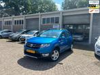 Dacia Sandero 0.9 TCe Stepway Lauréate Cruise/Navi/Airco/PD, Auto's, Dacia, Voorwielaandrijving, Gebruikt, Blauw, Origineel Nederlands