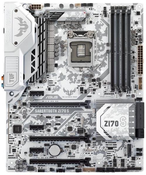 ASUS TUF Sabertooth Z170 S, Computers en Software, Moederborden, Zo goed als nieuw, DDR4, Ophalen of Verzenden