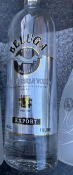 Grey Goose 3 lege flessen, Frysk Hynder, Beluga., Ophalen of Verzenden, Verpakking