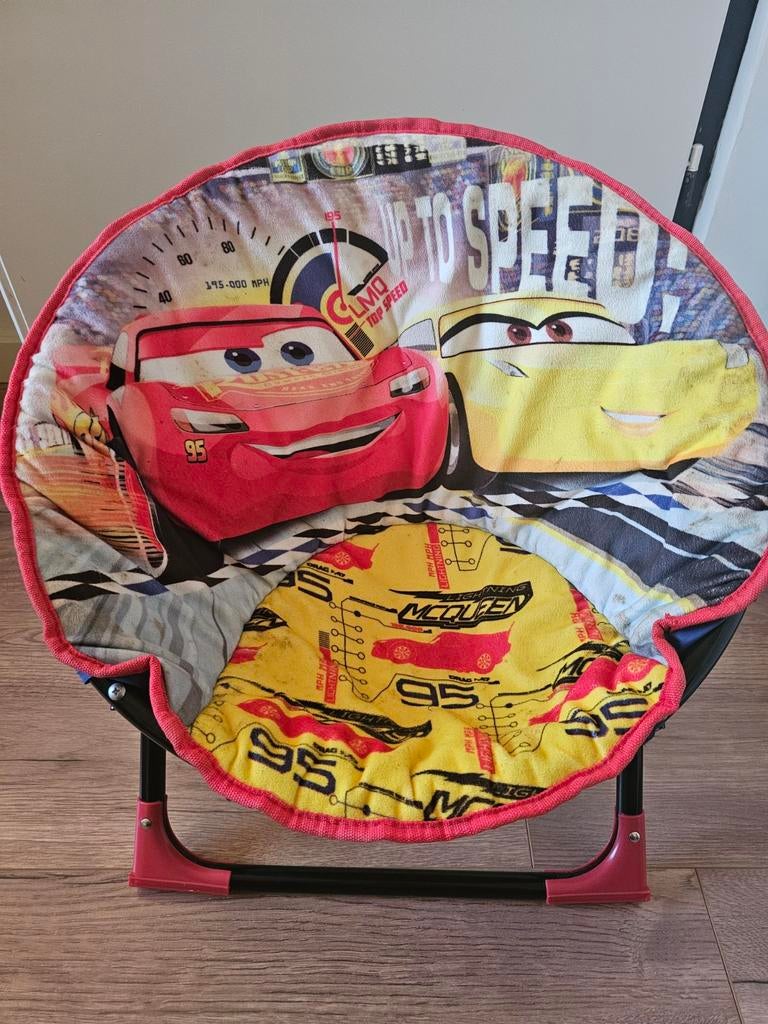 Cars Kuipstoel Kinderen - Gebruikt, Kinderen en Baby's, Ophalen, Gebruikt, Stoel(en)