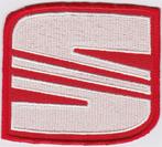Seat stoffen opstrijk patch embleem, Verzenden, Nieuw, Auto's