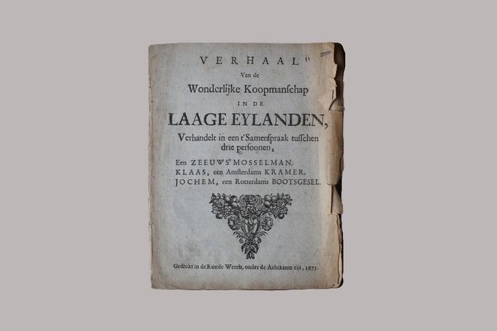 Pamflet 1673 – Gouden Eeuw / Rampjaar – zeldzaam drukwerk, Antiek en Kunst, Antiek | Boeken en Bijbels, Verzenden
