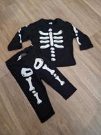 Halloween Baby Setje Skelet - Maat 68, Ophalen of Verzenden, Zo goed als nieuw, 134 t/m 140