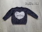 Lupilu fluffy trui maat 98-104 meisje, Ophalen of Verzenden, Zo goed als nieuw