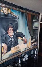 Scarface schilderij 50 euro., Antiek en Kunst, Ophalen