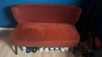 Velvet Bankje Roestbruin - Leen Bakker, Huis en Inrichting, Fauteuils, Ophalen, Minder dan 75 cm, Zo goed als nieuw, 100 tot 125 cm