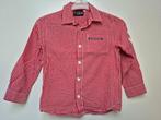 POINTER leuk rood / wit geruit / geblokt hemd maat 116, Gebruikt, Overhemd of Blouse, Ophalen of Verzenden, Pointer
