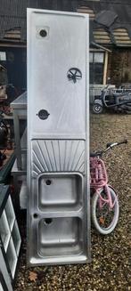 RVS Tapblad / Spoelblad, Huis en Inrichting, Ophalen, Gebruikt, Ameide, Pellikaan
