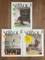 Interieur magazine STIJLVOL WONEN - 3 exemplaren, Ophalen of Verzenden, Nieuw, Overige typen