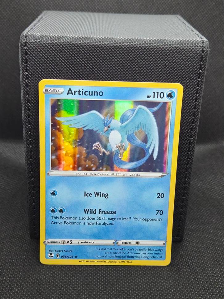Articuno - 036/195 - Pokemon!, Hobby en Vrije tijd, Verzamelkaartspellen | Pokémon, Zo goed als nieuw, Losse kaart, Foil, Ophalen of Verzenden