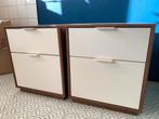 2 nachtkastjes Ikea, Huis en Inrichting, Ophalen of Verzenden, Zo goed als nieuw