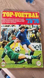 Voetbalplaatjes verzamelboek top voetbal 75-76, Verzenden, Zo goed als nieuw, Buitenlandse clubs, Poster, Plaatje of Sticker