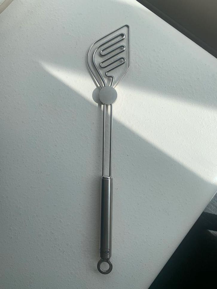 Rösle RVS roerlepel, Huis en Inrichting, Keuken | Keukenbenodigdheden, Zo goed als nieuw, Verzenden