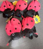 5 handpoppen ladybird lieveheersbeestje Beleduc, Ophalen of Verzenden, Nieuw, Overige typen