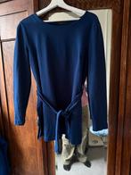 Blauwe tuniek met riem - Vanilia - Maat M, Ophalen of Verzenden, Zo goed als nieuw, Maat 38/40 (M), Blauw
