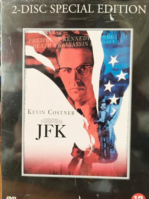 JFK 2-Disc Special Edition Dvd NL NIEUW Kevin Costner, Cd's en Dvd's, Dvd's | Drama, Zo goed als nieuw, Waargebeurd drama, Vanaf 12 jaar