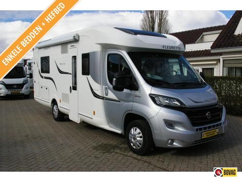 Fleurette Magister Lage enkele bedden, Hefbed, Face to Face., Caravans en Kamperen, Campers, Half-integraal, tot en met 4, Overige merken