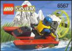 Lego - System - SPEED SOLASHER Hovercraft - 6567 - uit 1998, Ophalen of Verzenden, Gebruikt, Complete set