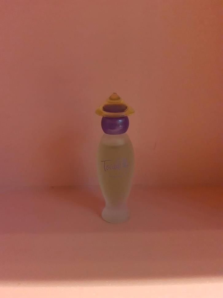 Parfum miniatuur Tocadilly Rochas, Verzamelen, Parfumverzamelingen, Zo goed als nieuw, Miniatuur, Gevuld, Ophalen of Verzenden