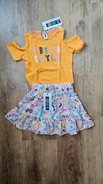 Nieuw! B.Nosy setje T-shirt met rokje Ibiza maat 98 €50, Nieuw, Ophalen of Verzenden, Setje, B.nosy