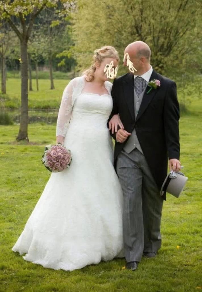 Trouwjurk, San Patrick, Kleding | Dames, Trouwkleding en Trouwaccessoires, Gedragen, Trouwjurk, Wit, Ophalen of Verzenden