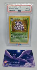 Pokemon Base Nidoking PSA 10 Gem Mint 11/102  Holo, Hobby en Vrije tijd, Verzamelkaartspellen | Pokémon, Nieuw, Ophalen of Verzenden