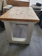 Degelijke eettafel, Huis en Inrichting, Zo goed als nieuw, Vijf personen of meer, Rechthoekig, 50 tot 100 cm