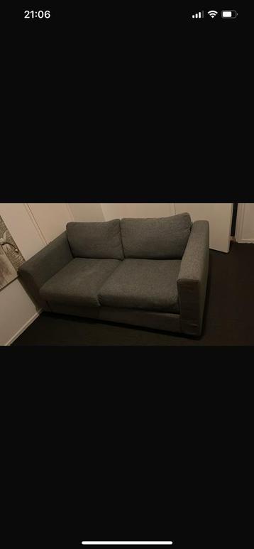 Bank 2 zits grijs beschikbaar voor biedingen