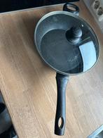 Pan met deksel - 28cm, Huis en Inrichting, Keuken | Potten en Pannen, Overige materialen, Gebruikt, Inductieplaat, Ophalen of Verzenden