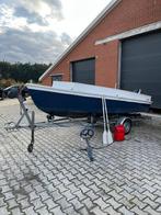 Stalen boot/sloep Banjer met trailer, Ophalen, Gebruikt, Tot 10 pk, Staal