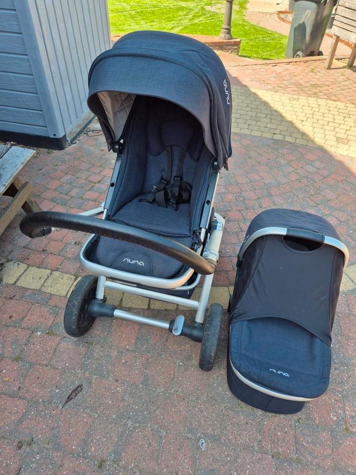 Nuna Ivvi blauw, Kinderen en Baby's, Kinderwagens en Combinaties, Gebruikt, Overige merken, Ophalen