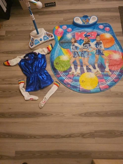 k3 dansmat met toebehoren, Kinderen en Baby's, Speelgoed | Speelkleden, Zo goed als nieuw, Ophalen of Verzenden