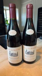 2 flessen Chateau De Monthelie bourgogne Côte d’Or, Ophalen of Verzenden, Zo goed als nieuw, Frankrijk, Rode wijn