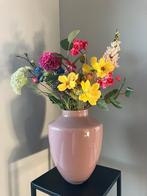 Zijden silk boeket met vrolijke kleuren NIEUW!, Binnen, Info@flowersbymirjam.nl, Nieuw, Transformatorstraat 6a