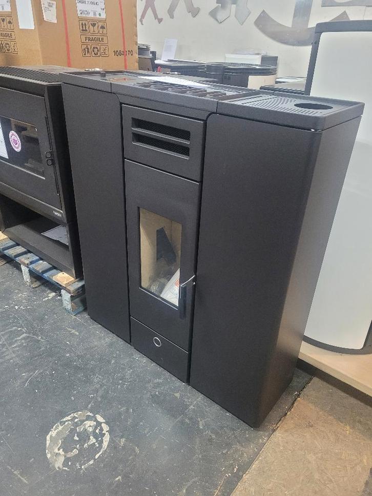 Edilkamim entity 90 pelletkachel nieuw 50% korting, Huis en Inrichting, Kachels, Nieuw, Vrijstaand, Pelletkachel, Overige brandstoffen