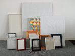 Schilderij/fotolijsten, Huis en Inrichting, Woonaccessoires | Lijsten, Ophalen, Overige materialen, Minder dan 50 cm, Gebruikt