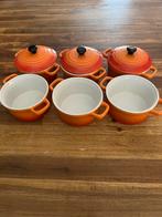 6 mini pannetjes, Ophalen of Verzenden, Zo goed als nieuw, Overige materialen, Overige typen