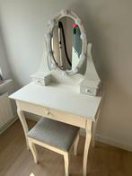 Kaptafel met lichtjes, Huis en Inrichting, Tafels | Kaptafels, Ophalen, Gebruikt, 50 tot 100 cm, Minder dan 100 cm