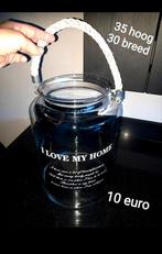 Grote decoratiepot, Huis en Inrichting, Keuken | Potten en Pannen, Ophalen, Zo goed als nieuw, Overige materialen, Pot, Bus of Blik
