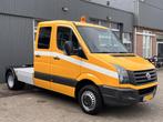 Volkswagen Crafter 2.0 TDI 164pk DC Be-trekker 6650kg trekge, Auto's, Bestelauto's, Euro 5, Gebruikt, Zwart, 4 cilinders