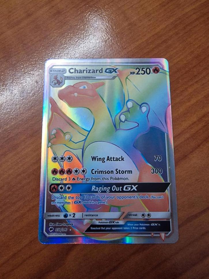 Charizard GX, Hobby en Vrije tijd, Verzamelkaartspellen | Pokémon, Ophalen