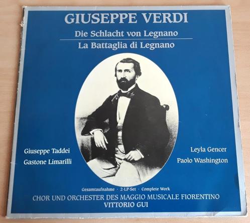 Verdi: LA BATTAGLIA DI LEGNANO - 2 LP Gatefold 1959, Cd's en Dvd's, Vinyl | Klassiek, Gebruikt, Romantiek, Opera of Operette, 12 inch