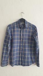 Blauw Burberry overhemd - Maat S, Blauw, Halswijdte 38 (S) of kleiner, Ophalen of Verzenden, Zo goed als nieuw