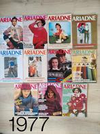 Ariadne jaargang 1977 compleet, Hobby en Vrije tijd, Kledingpatronen, Gebruikt, Ophalen of Verzenden